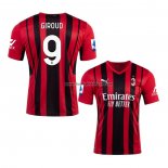 Shirt AC Milan Player Giroud Home 2021-22
