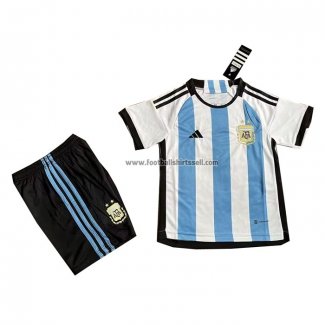 Shirt Argentina Home Kid 2022