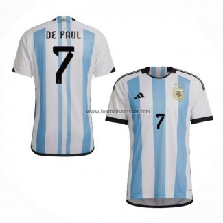 Shirt Argentina Player de Paul Home 2022