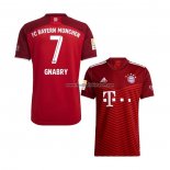 Shirt Bayern Munich Player Gnabry Home 2021-22