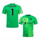 Shirt Liverpool Goalkeeper Player A.becker 2021-22 Green