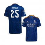 Shirt Real Madrid Player Rodrygo Away 2021-22