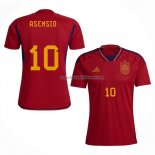 Shirt Spain Player Asensio Home 2022