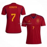 Shirt Spain Player Morata Home 2022