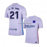 Shirt Barcelona Player F.de Jong Away 2021-22