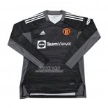 Shirt Manchester United Goalkeeper Long Sleeve 2021/22 Black
