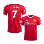 Shirt Manchester United Player Cavani Home 2021-22