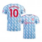 Shirt Manchester United Player Rashford Away 2021-22