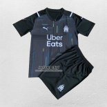 Shirt Olympique Marseille Goalkeeper Kid 2021/22 Black