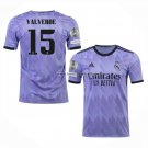 Shirt Real Madrid Player Valgreen Away 2022/23