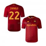 Shirt Roma Player Zaniolo Home 2022/23