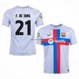 Shirt Barcelona Player F.De Jong Away 2022/23