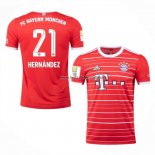 Shirt Bayern Munich Player Hernandez Home 2022/23