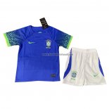 Shirt Brazil Away Kid 2022