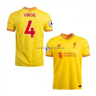 Shirt Liverpool Player Virgil Third 2021-22