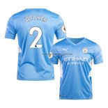 Shirt Manchester City Player Walker Home 2021-22