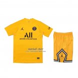 Shirt Paris Saint-Germain Goalkeeper Kid 2021/22 Yellow