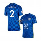Shirt Chelsea Player Rudiger Home 2021-22