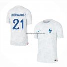 Shirt France Player L.hernandez Away 2022