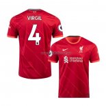 Shirt Liverpool Player Virgil Home 2021-22