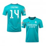 Shirt Real Madrid Player Casemiro Third 2021-22