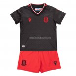 Shirt Stoke City Away Kid 2022/23 Black