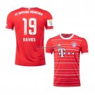 Shirt Bayern Munich Player Davies Home 2022/23