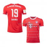 Shirt Bayern Munich Player Davies Home 2022/23