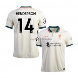 Shirt Liverpool Player Henderson Away 2021-22