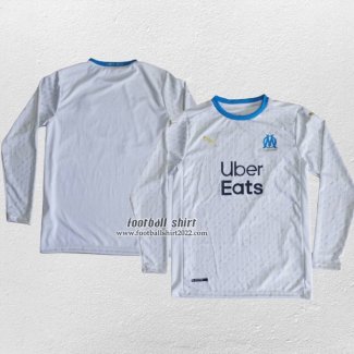 Shirt Olympique Marseille Home Long Sleeve 2020/21