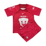 Shirt Pumas UNAM Goalkeeper Kid 2022/23 Rosa