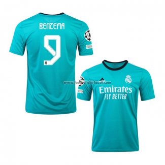 Shirt Real Madrid Player Benzema Third 2021-22
