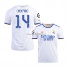 Shirt Real Madrid Player Casemiro Home 2021-22