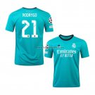Shirt Real Madrid Player Rodrygo Third 2021-22