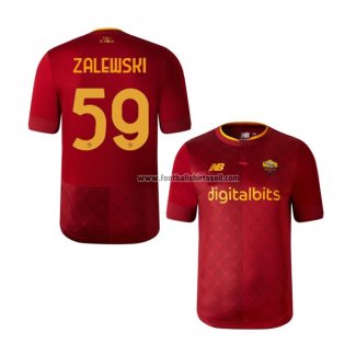 Shirt Roma Player Zalewski Home 2022/23
