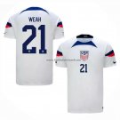 Shirt United States Player Weah Home 2022