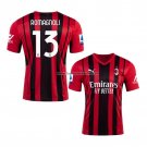Shirt AC Milan Player Romagnoli Home 2021-22