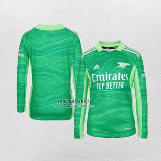 Shirt Arsenal Goalkeeper Long Sleeve 2021/22 Green