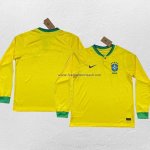 Shirt Brazil Home Long Sleeve 2022