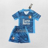 Shirt Feyenoord Goalkeeper Kid 2021/22 Blue