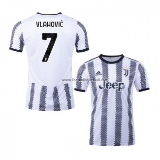 Shirt Juventus Player Vlahovic Home 2022/23