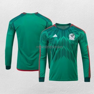 Shirt Mexico Home Long Sleeve 2022