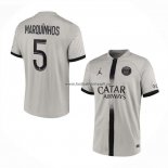 Shirt Paris Saint-Germain Player Marquinhos Away 2022/23