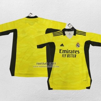 Thailand Shirt Real Madrid Goalkeeper 2021/22 Yellow