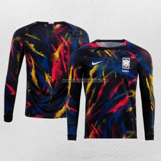 Shirt South Korea Away Long Sleeve 2022