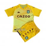 Shirt Aston Villa Goalkeeper Kid 2021/22 Yellow