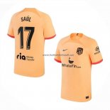 Shirt Atletico Madrid Player Saul Third 2022/23