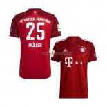 Shirt Bayern Munich Player Muller Home 2021-22