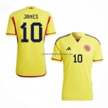 Shirt Colombia Player James Home 2022