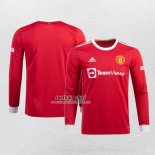 Shirt Manchester United Home Long Sleeve 2021/22